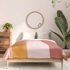 Modern Abstract in Earthy Colors Comforter Gallery Image 3