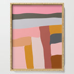 Modern Abstract in Earthy Colors Serving Tray Gallery Image 1