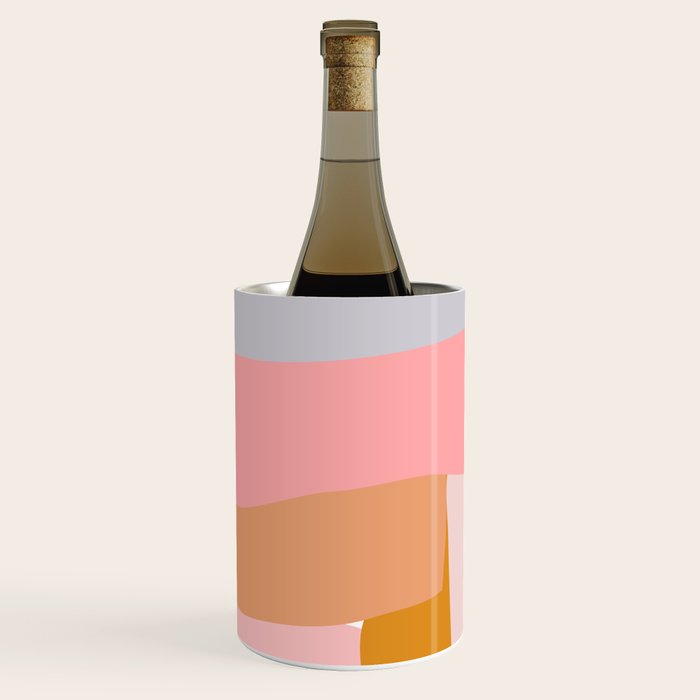 Modern Abstract in Earthy Colors Wine Chiller Gallery Image 2