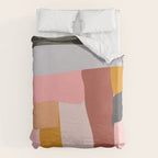 Modern Abstract in Earthy Colors Duvet Cover Gallery Image 6