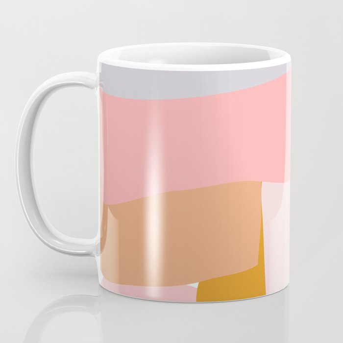 Modern Abstract in Earthy Colors Coffee Mug Gallery Image 3
