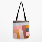 Modern Abstract in Earthy Colors Tote Bag Gallery Image 2
