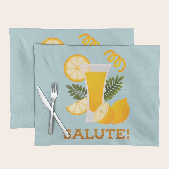 Limocello - Amalfi Coast Cocktails Placemat Gallery Image 1