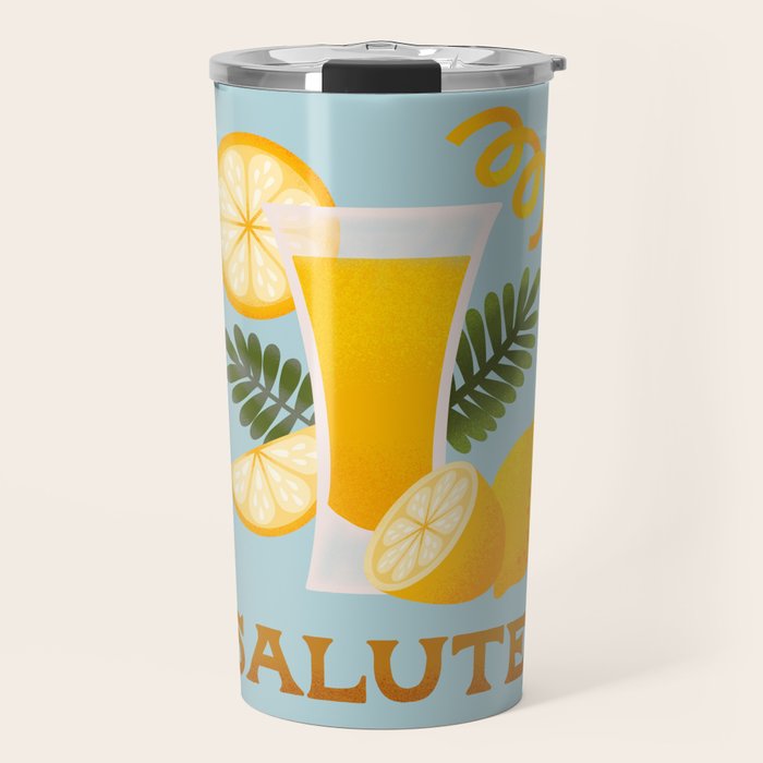 Limocello - Amalfi Coast Cocktails Travel Mug Gallery Image 1
