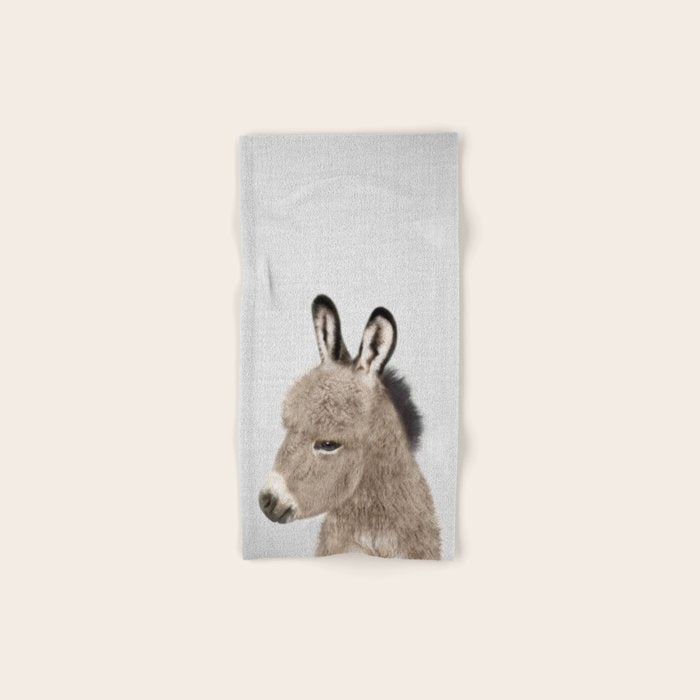 Donkey - Colorful Hand & Bath Towel Gallery Image 1