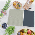 Linen Sage & Navy Cutting Board Gallery Image 2