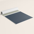 Linen Sage & Navy Yoga Mat Gallery Image 2