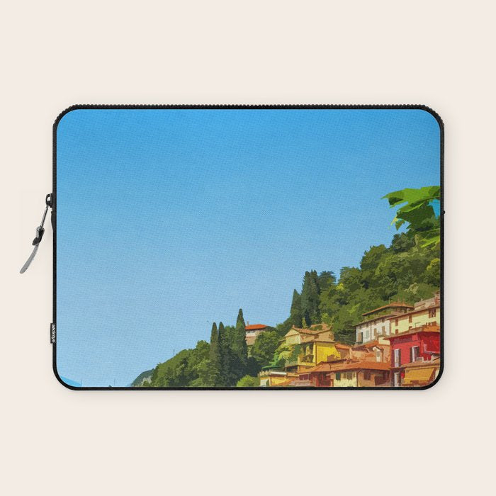 Visit Lake Como Laptop Sleeve Gallery Image 1