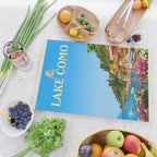 Visit Lake Como Cutting Board Gallery Image 2