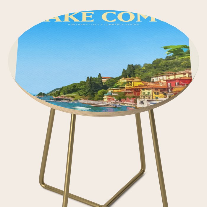 Visit Lake Como Side Table Gallery Image 2