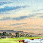Pebble Beach Golf Course 18th Hole Coffee Mug Gallery Image 2