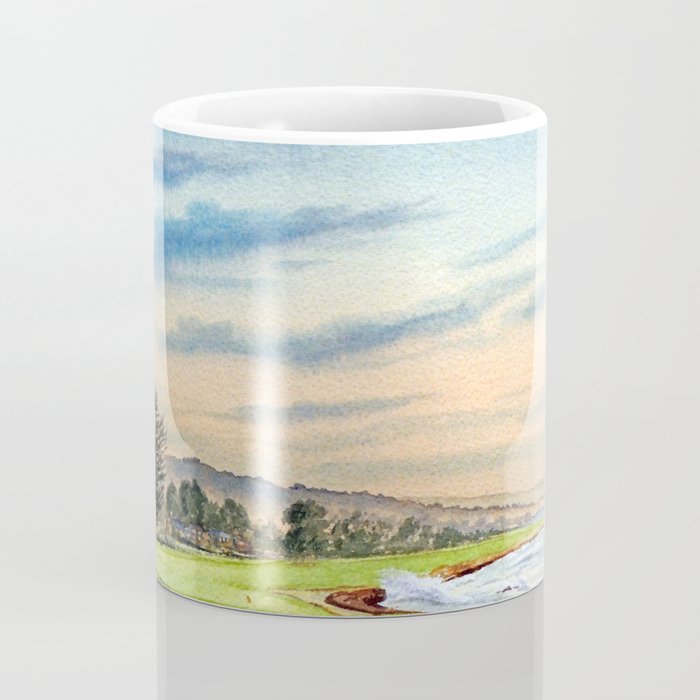 Pebble Beach Golf Course 18th Hole Coffee Mug Gallery Image 4