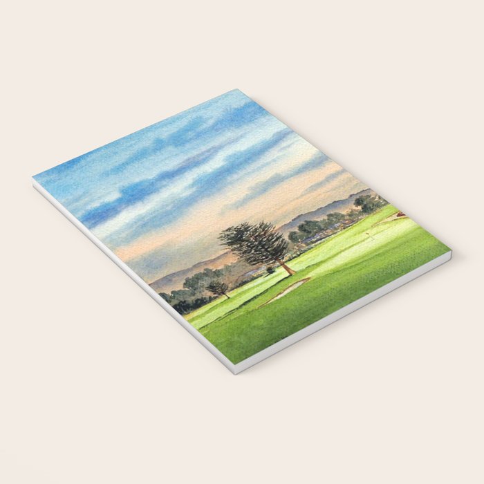 Pebble Beach Golf Course 18th Hole Notebook Gallery Image 3