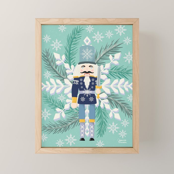Snowflake Nutracker Mini Art Print Gallery Image 1