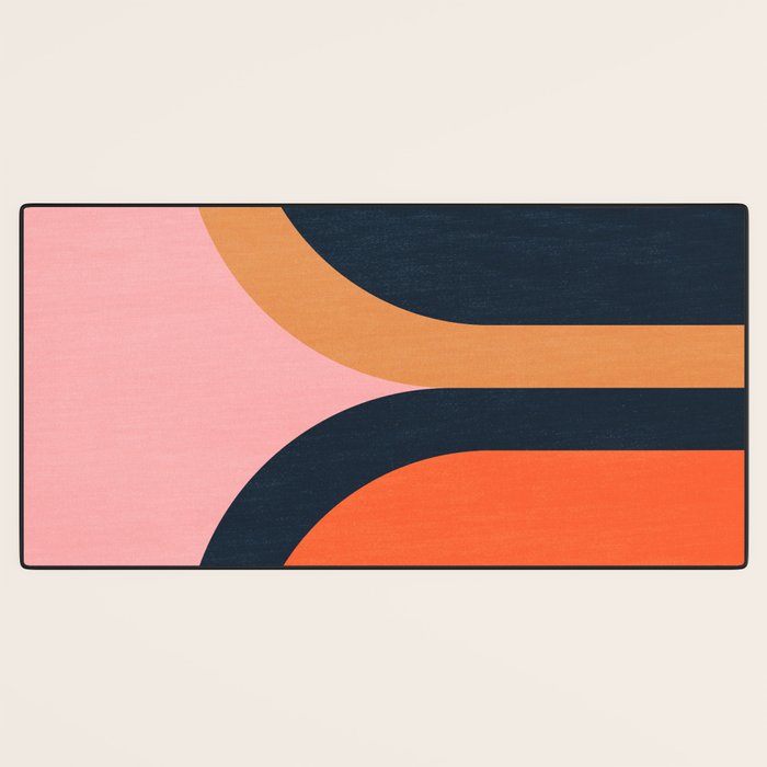 Mallorca: Bauhaus Abstraction 02 Desk Mat Gallery Image 3