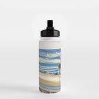 Seated Woman, Back Turned to the Open Window of Ocean & Seaside by Henri Matisse Water Bottle Gallery Image 2