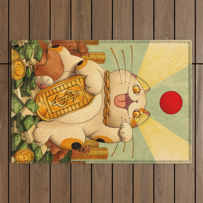 Cash Money Outdoor Rug Gallery Image 1
