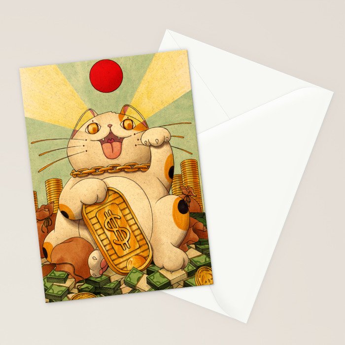 Cash Money Stationery Card Gallery Image 2