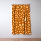 Hidden cat 44o Autumn flowers fall Window Curtain Gallery Image 3