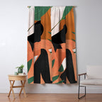 Tropical Girl 10 Window Curtain Gallery Image 5
