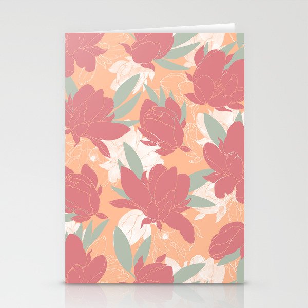 Big floral blossoms PF3 Stationery Card Gallery Image 2