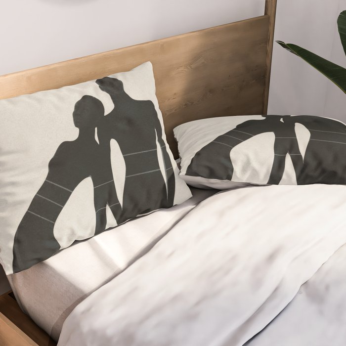 Pair Line Pillow Sham Gallery Image 2