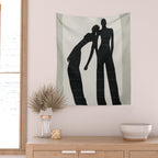 Pair Line Wall Tapestry Gallery Image 2