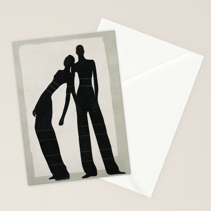 Pair Line Stationery Card Gallery Image 2