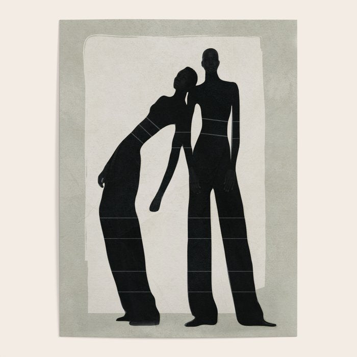 Pair Line Poster Gallery Image 4