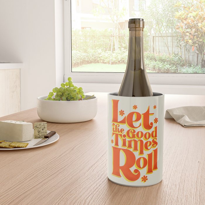 Let the good times roll - retro type Wine Chiller Gallery Image 4