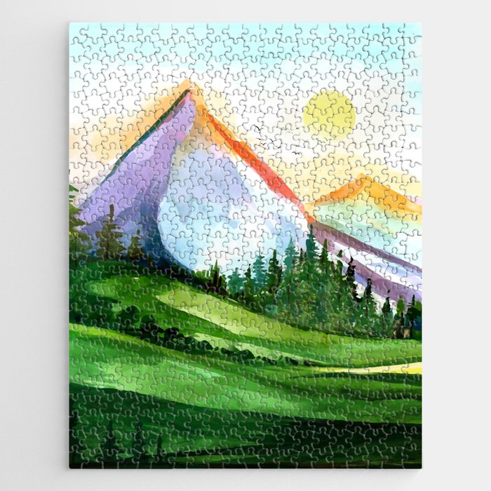 Colorful Landscape 4 Jigsaw Puzzle Gallery Image 1