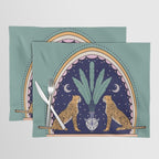Modern cheetah couple in Middle East  Placemat Gallery Image 1