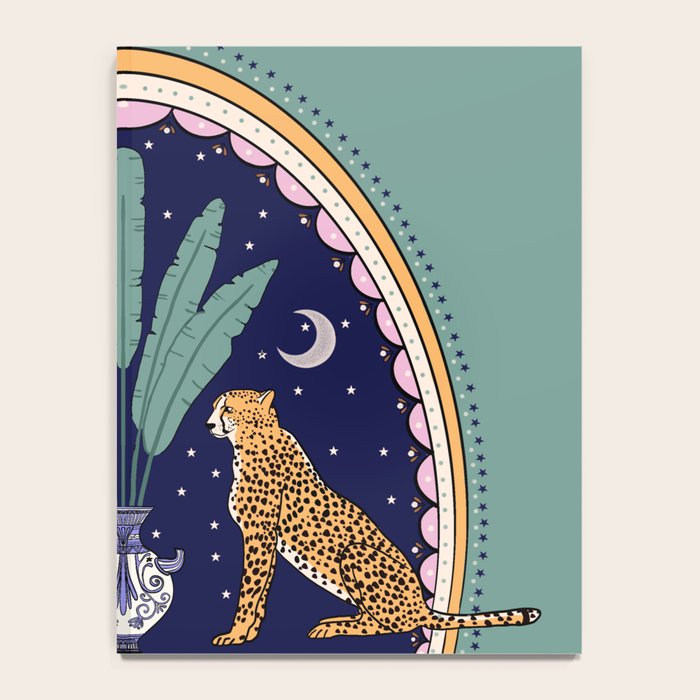 Modern cheetah couple in Middle East  Notebook Gallery Image 4