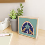 Modern cheetah couple in Middle East  Mini Art Print Gallery Image 2