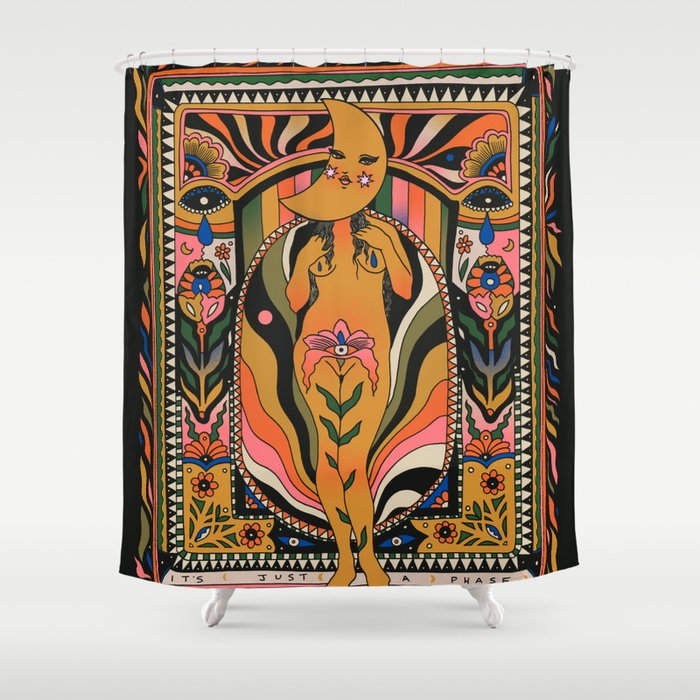 Just A Phase Shower Curtain Gallery Image 1