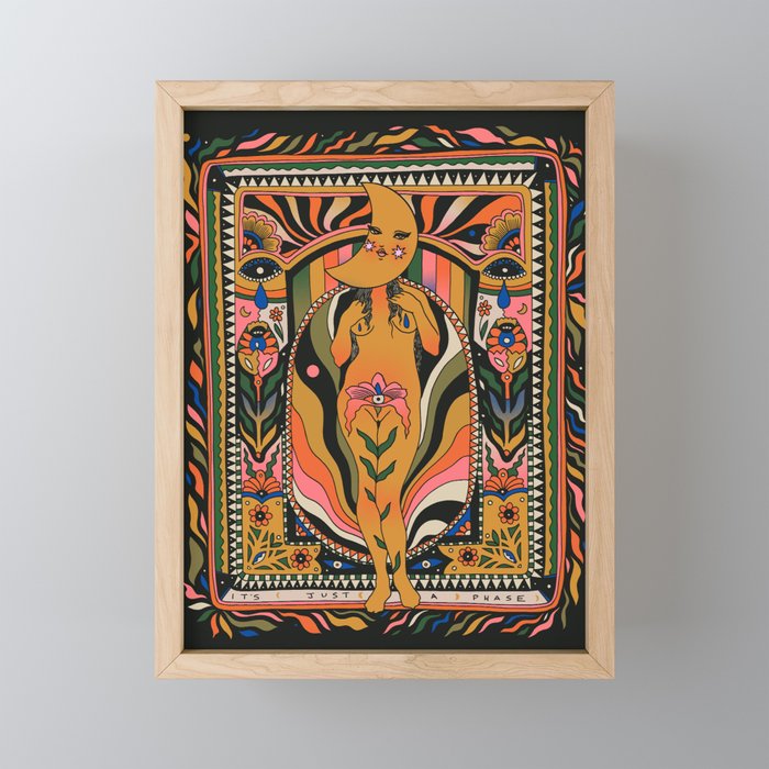 Just A Phase Mini Art Print Gallery Image 1