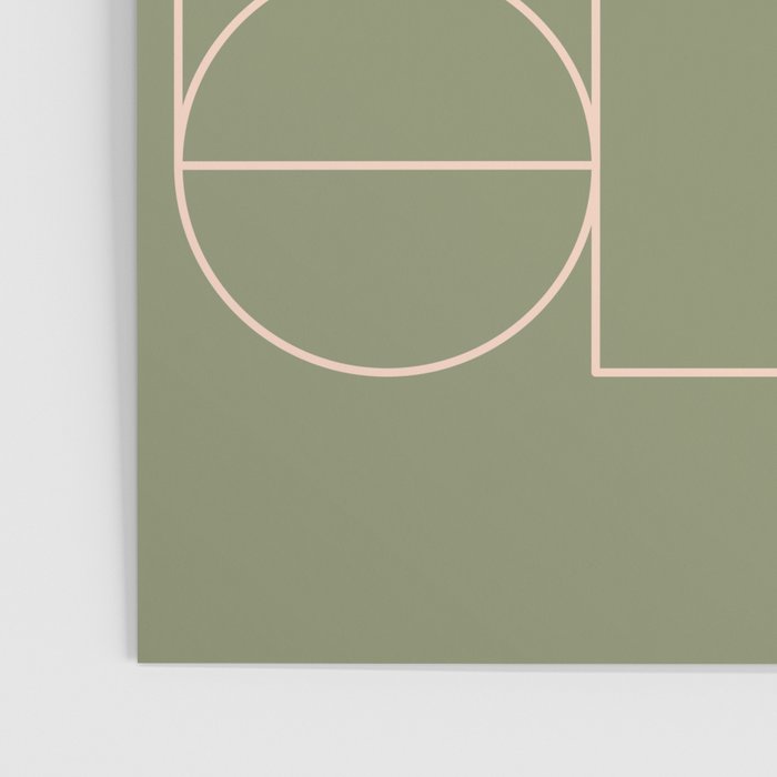 Deco Geometric 08D Poster Gallery Image 3