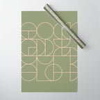 Deco Geometric 08D Wrapping Paper Gallery Image 1
