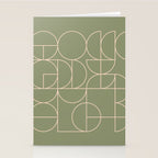 Deco Geometric 08D Stationery Card Gallery Image 2
