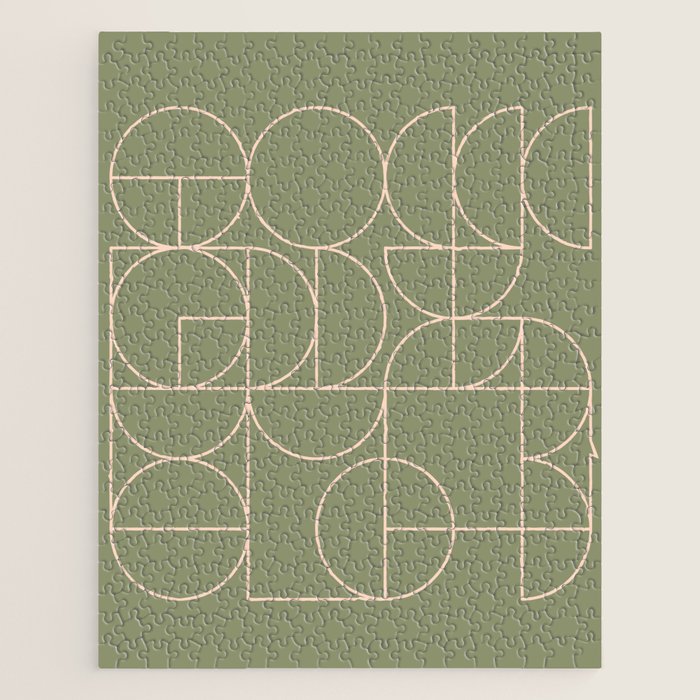 Deco Geometric 08D Jigsaw Puzzle Gallery Image 1
