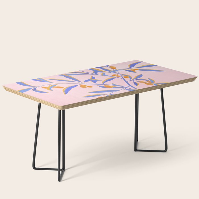 Blue Branches Botanical Illustration  Coffee Table Gallery Image 1