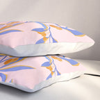 Blue Branches Botanical Illustration  Pillow Sham Gallery Image 3