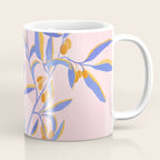 Blue Branches Botanical Illustration  Coffee Mug Gallery Image 1