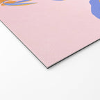 Blue Branches Botanical Illustration  Welcome Mat Gallery Image 2