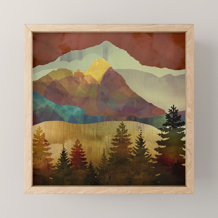 Autumn Sky Mini Art Print Gallery Image 1