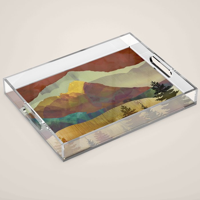 Autumn Sky Acrylic Tray Gallery Image 1
