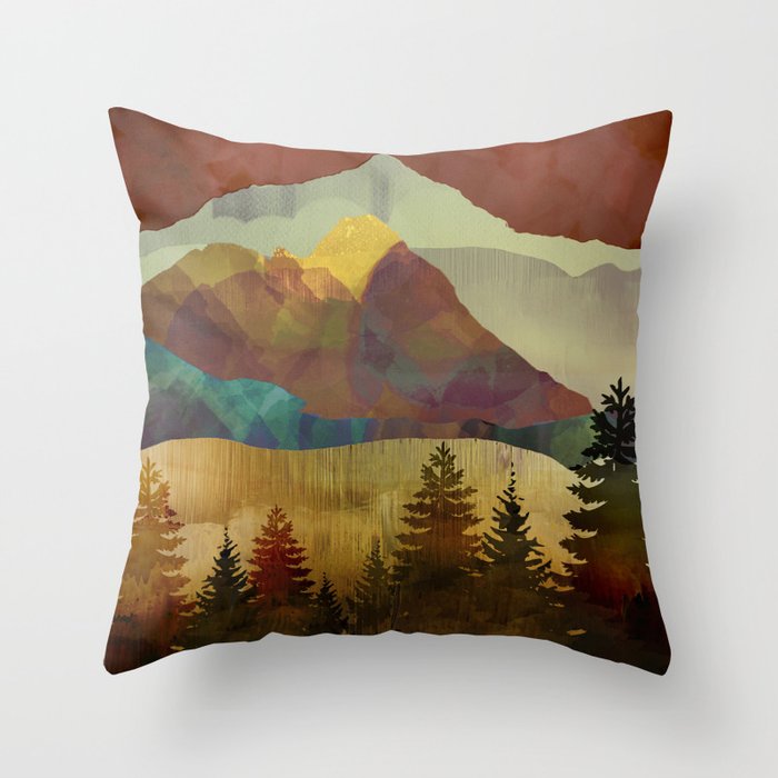 Autumn Sky Throw Pillow Gallery Image 1