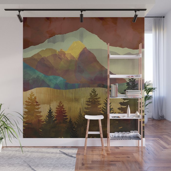 Autumn Sky Wall Mural Gallery Image 1