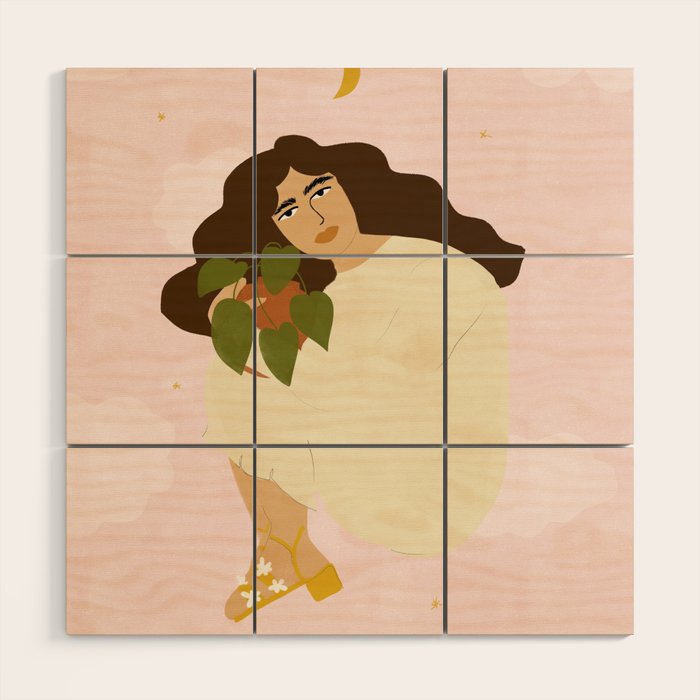 When You Have Strong Connection With Plants Wood Wall Art Gallery Image 1