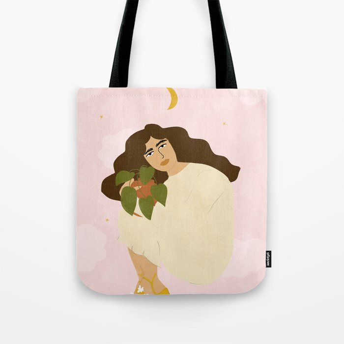 When You Have Strong Connection With Plants Tote Bag Gallery Image 1